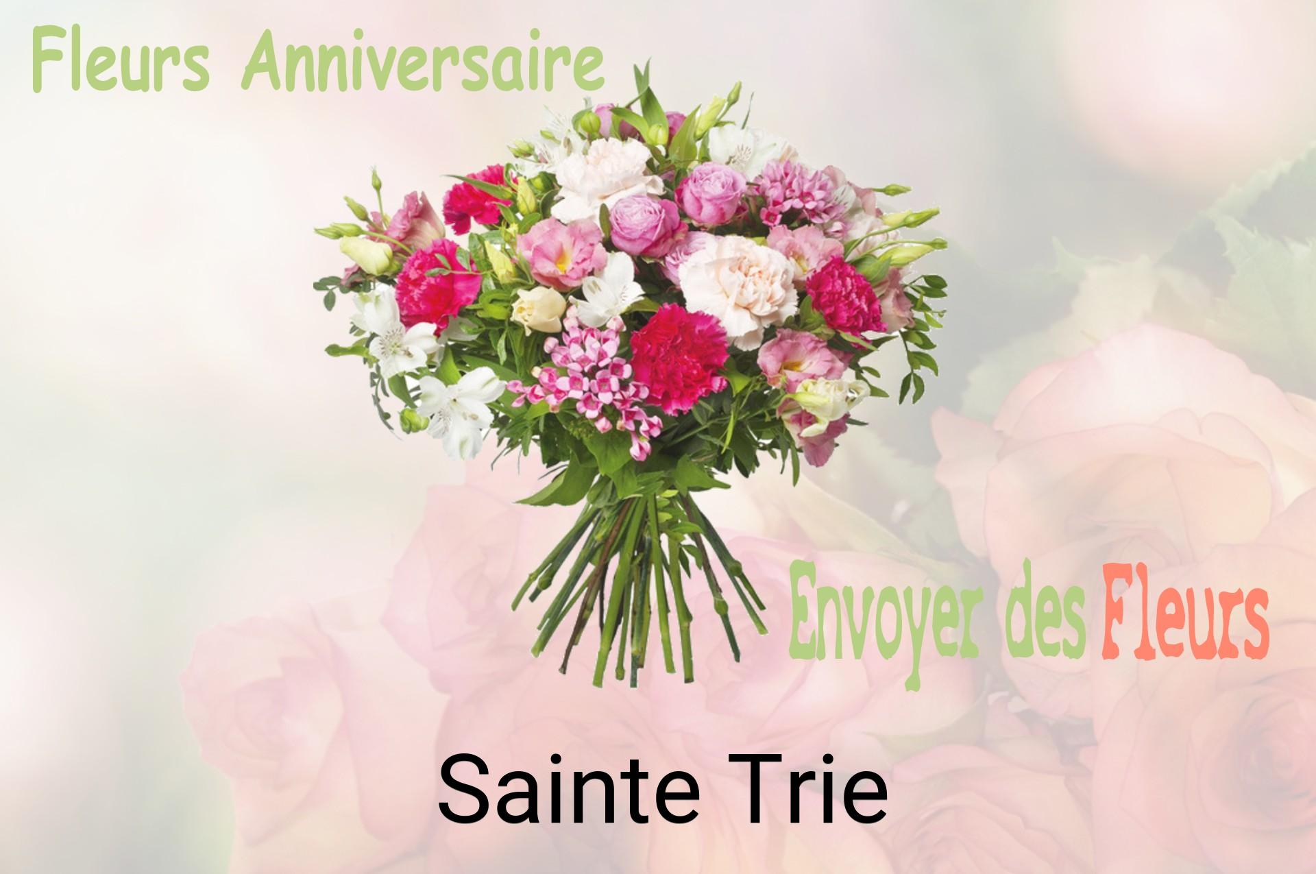 Bouquet de fleurs d’anniversaire livré à Sainte-Trie