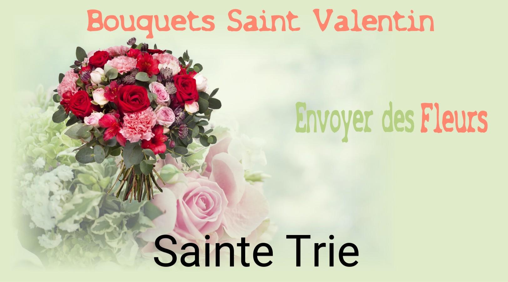 Roses de Saint-Valentin livrées à Sainte-Trie